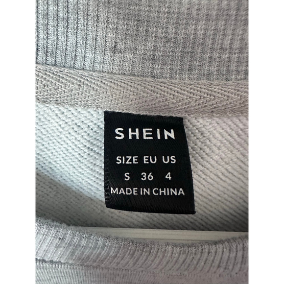 Women's Gray & Blue Sea Life Graphic Sweatshirt Size S - Picture 2 of 3